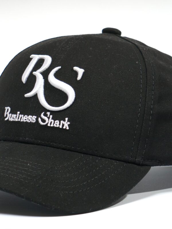 Business Shark Classic Black Baseball Cap